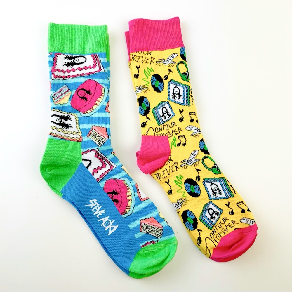 Happy Socks Steve Aoki On Tour Forever & Cake set